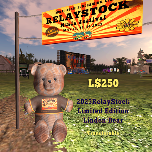 2023 RelayStock Linden Bear