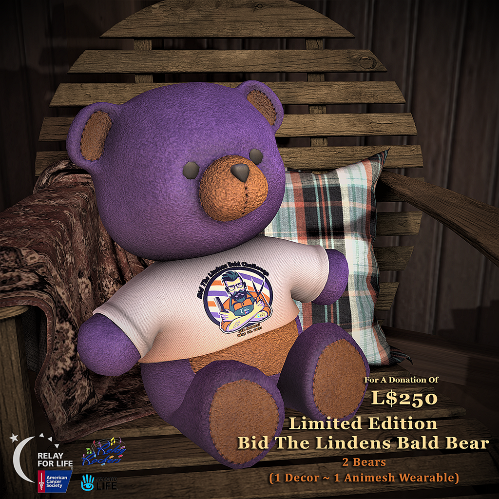 Bid The Lindens Bald Bear 2021-